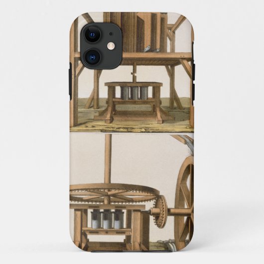 Zuckerrohrmühlen, Antillen (Farbstich) Case-Mate iPhone Hülle (Rückseite)