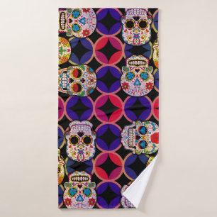 Zuckerrohrmuster Badehandtuch