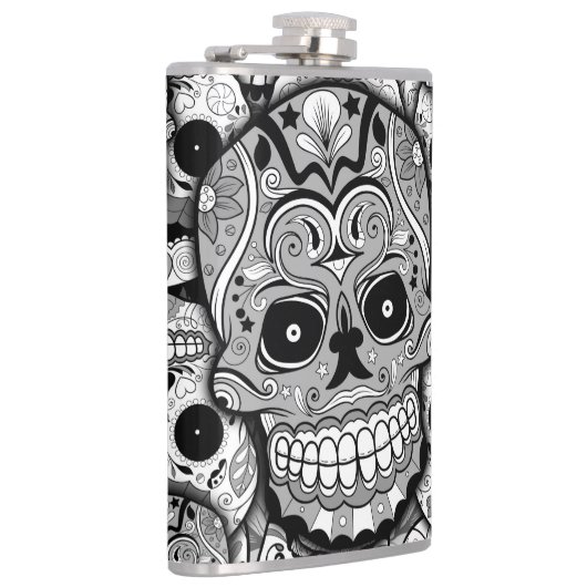 Zuckerrohrmuster Flachmann (Rechts)