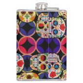 Zuckerrohrmuster Flachmann (Rückseite)