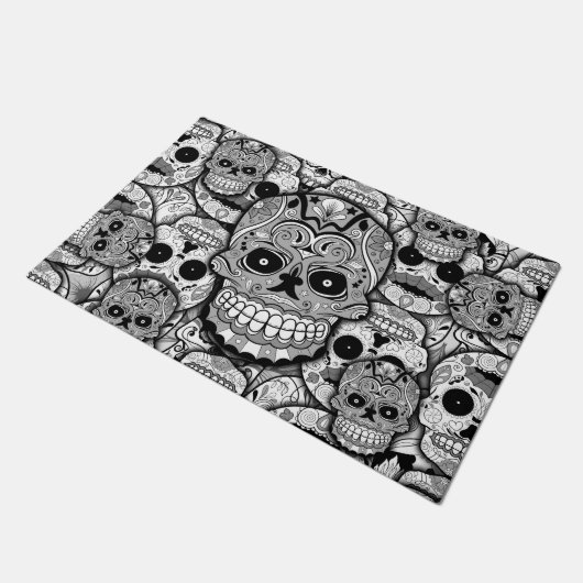 Zuckerrohrmuster Fußmatte (Schrägansicht)