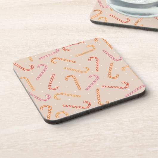 Zuckerrohrmuster Getränkeuntersetzer (Linke Seite)