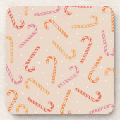 Zuckerrohrmuster Getränkeuntersetzer (Vorderseite)