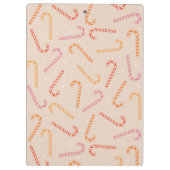 Zuckerrohrmuster Klemmbrett (Rückseite)