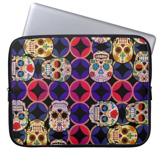 Zuckerrohrmuster Laptopschutzhülle (Vorderseite)