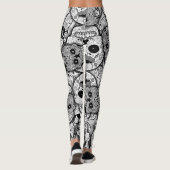 Zuckerrohrmuster Leggings (Rückseite)