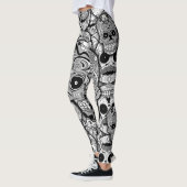 Zuckerrohrmuster Leggings (Links)