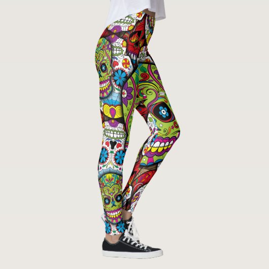 Zuckerrohrmuster Leggings (Rechts)