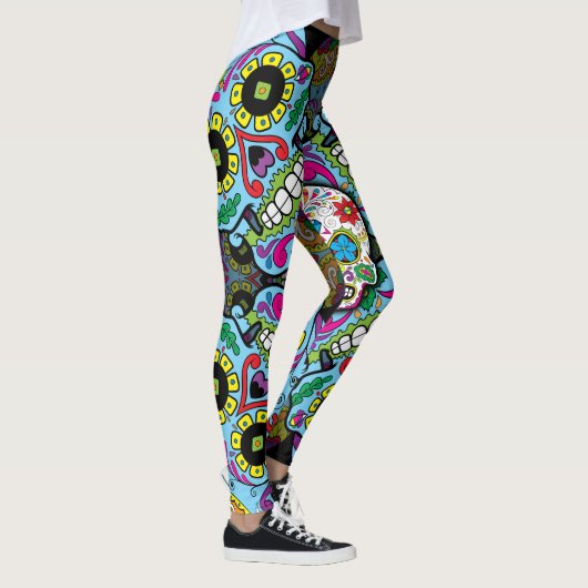 Zuckerrohrmuster Leggings (Rechts)