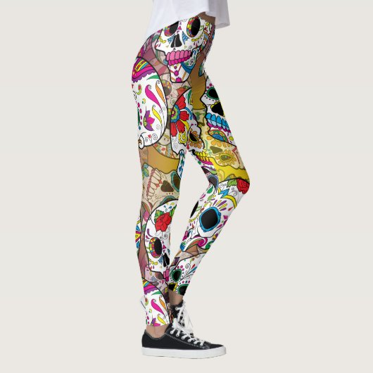 Zuckerrohrmuster Leggings (Rechts)