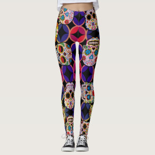 Zuckerrohrmuster Leggings
