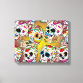 Zuckerrohrmuster Leinwanddruck (Vorderseite)