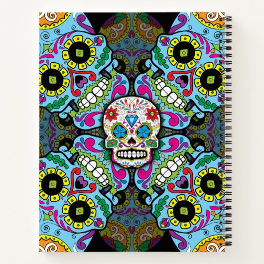 Zuckerrohrmuster Notizblock (Rückseite)