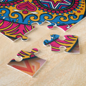 Zuckerrohrmuster Puzzle (Seite)