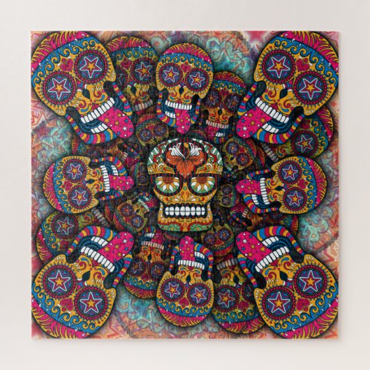 Zuckerrohrmuster Puzzle (Vertikal)