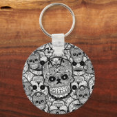 Zuckerrohrmuster Schlüsselanhänger (Vorderseite)