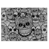 Zuckerrohrmuster Schneidebrett (Vorderseite)