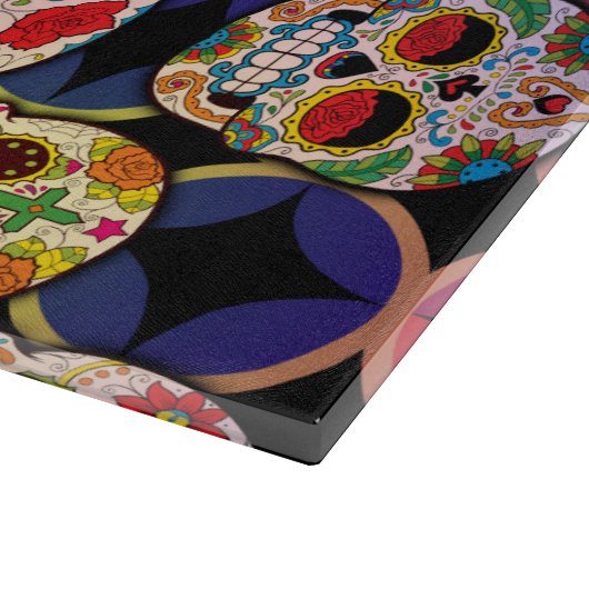 Zuckerrohrmuster Schneidebrett (Ecke)