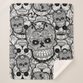 Zuckerrohrmuster Sherpadecke (Vorderseite)