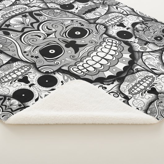 Zuckerrohrmuster Sherpadecke (3/4)