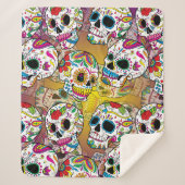 Zuckerrohrmuster Sherpadecke (Vorderseite)