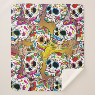 Zuckerrohrmuster Sherpadecke