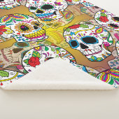 Zuckerrohrmuster Sherpadecke (3/4)