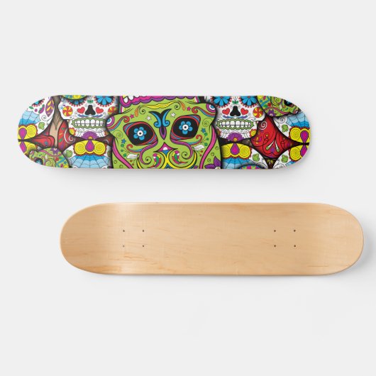 Zuckerrohrmuster Skateboard (Horizontal)