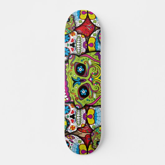 Zuckerrohrmuster Skateboard (Vorne)