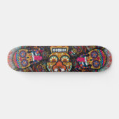 Zuckerrohrmuster Skateboard (Horizontal)