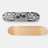 Zuckerrohrmuster Skateboard (Horizontal)
