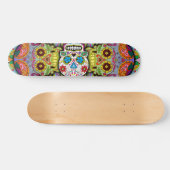 Zuckerrohrmuster Skateboard (Horizontal)