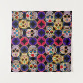 Zuckerrohrmuster Wandteppich (Vorderseite (Horizontal))