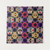 Zuckerrohrmuster Wandteppich (Vorderseite)