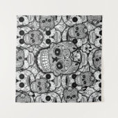 Zuckerrohrmuster Wandteppich (Vorderseite (Horizontal))