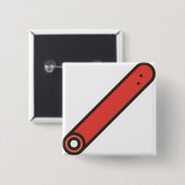 Zuckerrübe Button (Vorne & Hinten)