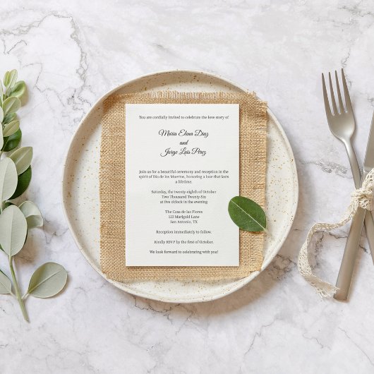 Zuckerrübe, Gewürz Einladung