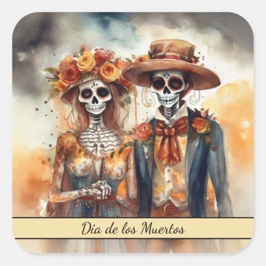 Zuckerrübe, Gewürz Quadratischer Aufkleber (Vorderseite)