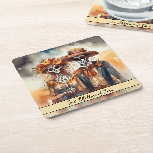 Zuckerrübe, Gewürz Rechteckiger Pappuntersetzer (angewinkelt)