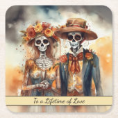 Zuckerrübe, Gewürz Rechteckiger Pappuntersetzer (Vorderseite)