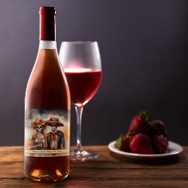 Zuckerrübe, Gewürz Weinetikett