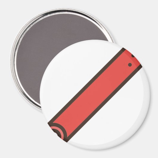 Zuckerrübe Magnet (Vorderseite/Rückseite)