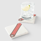 Zuckerrübe Steinuntersetzer (Seitenansicht)