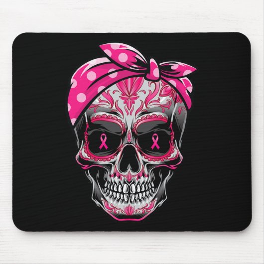 Zuckerrüben-Brustkrebs-Bewusstsein rosa Ribbon Ca Mousepad (Vorne)