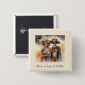 Zuckerrüben, Gewürze Button (Vorne & Hinten)