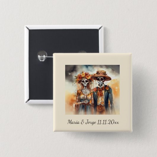 Zuckerrüben, Gewürze Button (Vorne & Hinten)