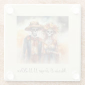 Zuckerrüben, Gewürze Glasuntersetzer (Rückseite)