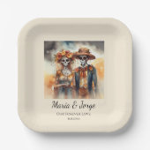 Zuckerrüben, Gewürze Pappteller (Vorderseite)