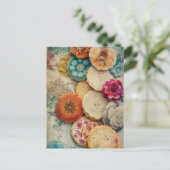 Zuckerrüben Postkarte (Stehend Vorderseite)