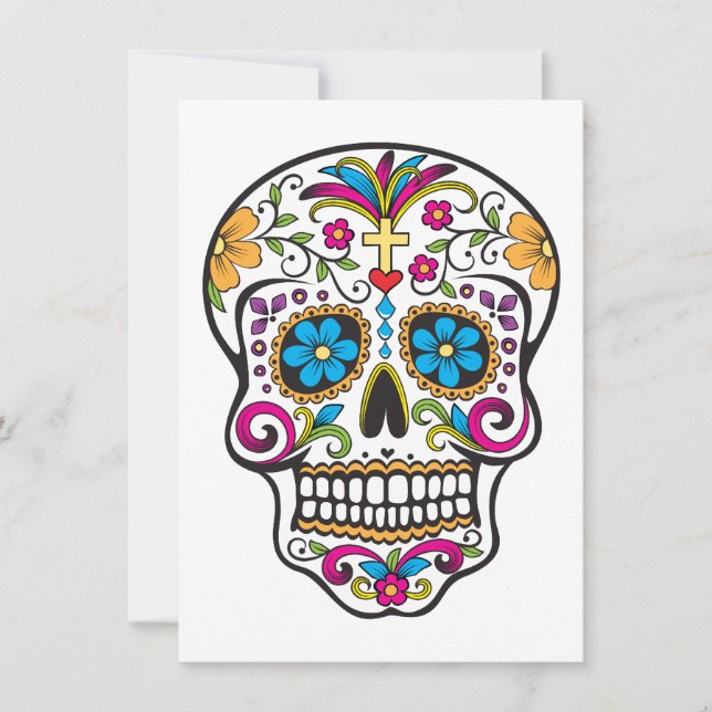 Zuckerschädel (Vorderseite)